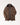 Men's Antonius Fur Lined Coat with Removable Gilet in Brown