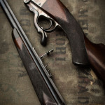 A WESTLEY RICHARDS .303 FARQHARSON TAKE DOWN RIFLE