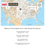 WESTLEY RICHARDS 2014 USA SHOW SCHEDULE.