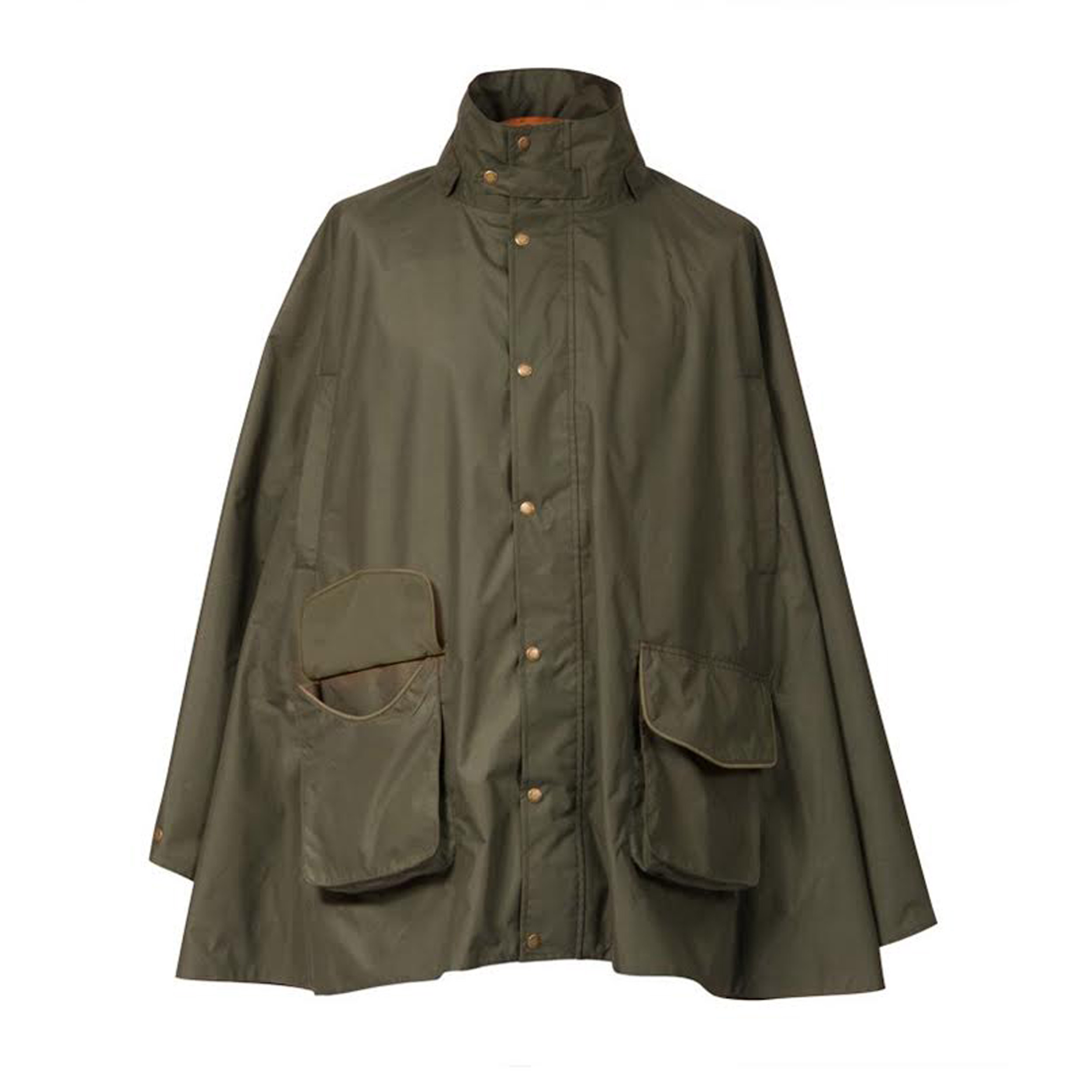 John Field Rain Poncho - Tornado - Forest Green