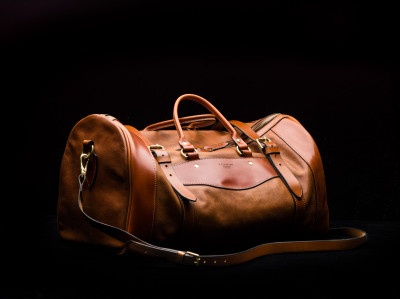 Westley Richards Leather Safari Bag. 'The Sutherland Bag'.