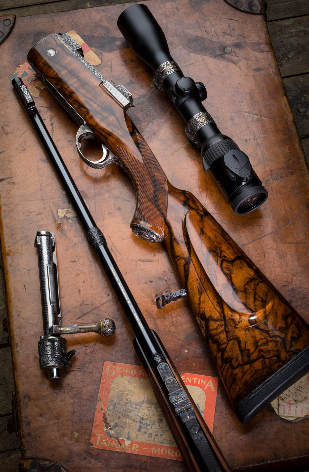 Westley Richards, Mauser 98, take down, bolt action