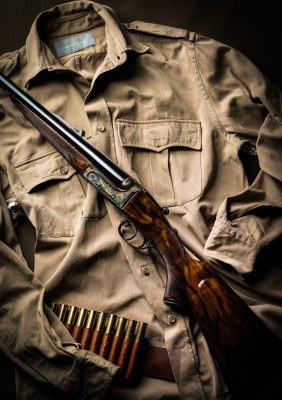 Westley Richards Gold Name Double Rifle. .500 Nitro Express.