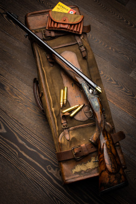 The Mighty .500 Jeffery in a Westley Richards Droplock Double Rifle