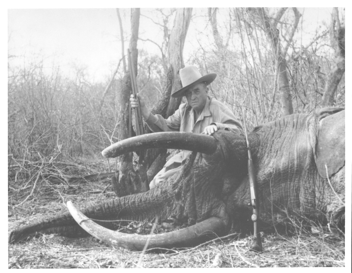 Elmer keith with .476 and Elephant