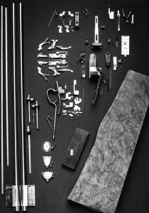 Westley Richards set of shotgun components