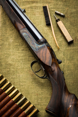 A Westley Richards .500 Hand Detachable Lock Double