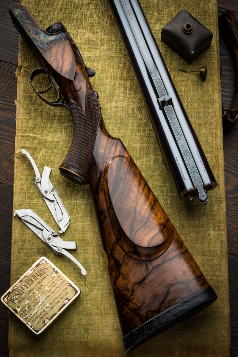 Westley Richards 500 Droplock double rifle