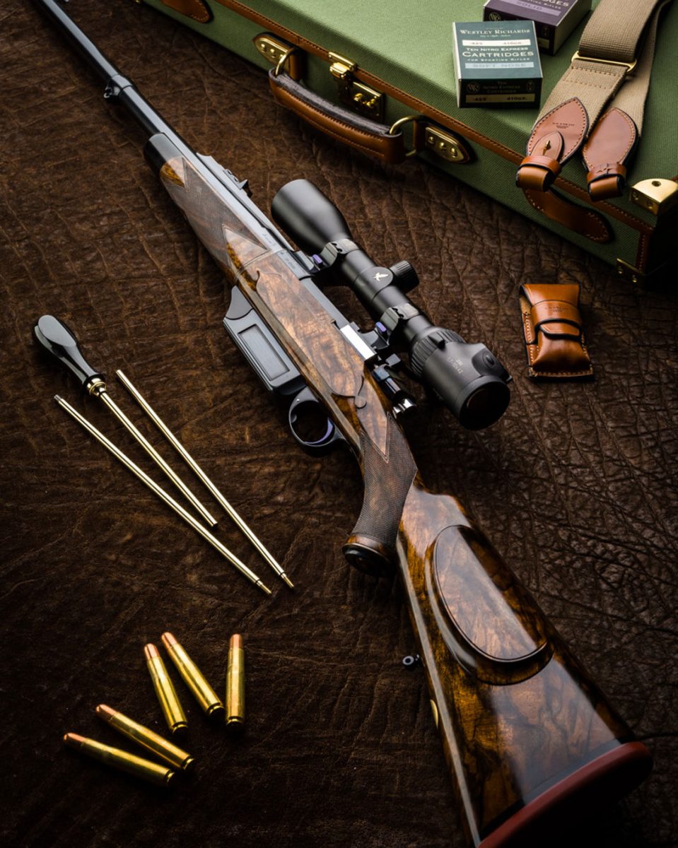 A Classic Westley Richards .425 Take Down Bolt Action Big Game Rifle.