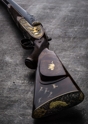 Some shots of  Westley Richards Guns & Rifles.