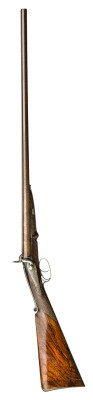 The first Westley Richards top lever, breech opening gun, sold in 1862.