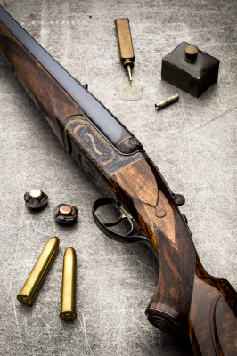 Another Westley Richards .577 Droplock Double Rifle is completed.