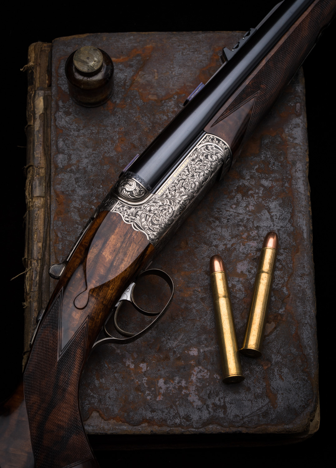 Westley Richards Droplock .470 double rifle.