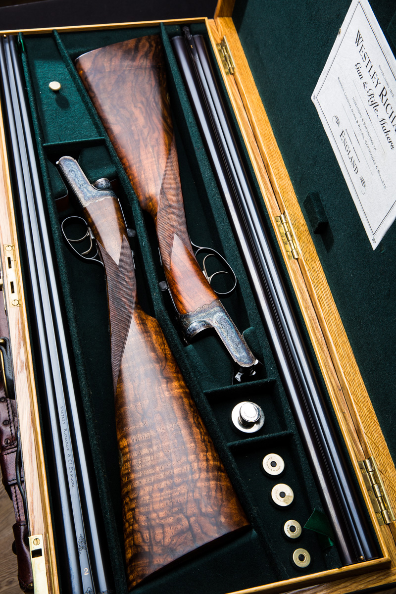 Westley Richards, droplock set of 28g and 12g shotguns