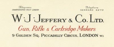 The Classic W. J. Jeffery & Co. Safari Rifles.