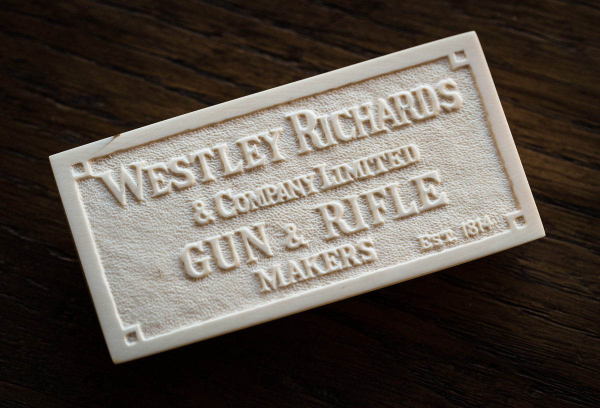 Westley Richards & Co. Ltd. Established 1814.