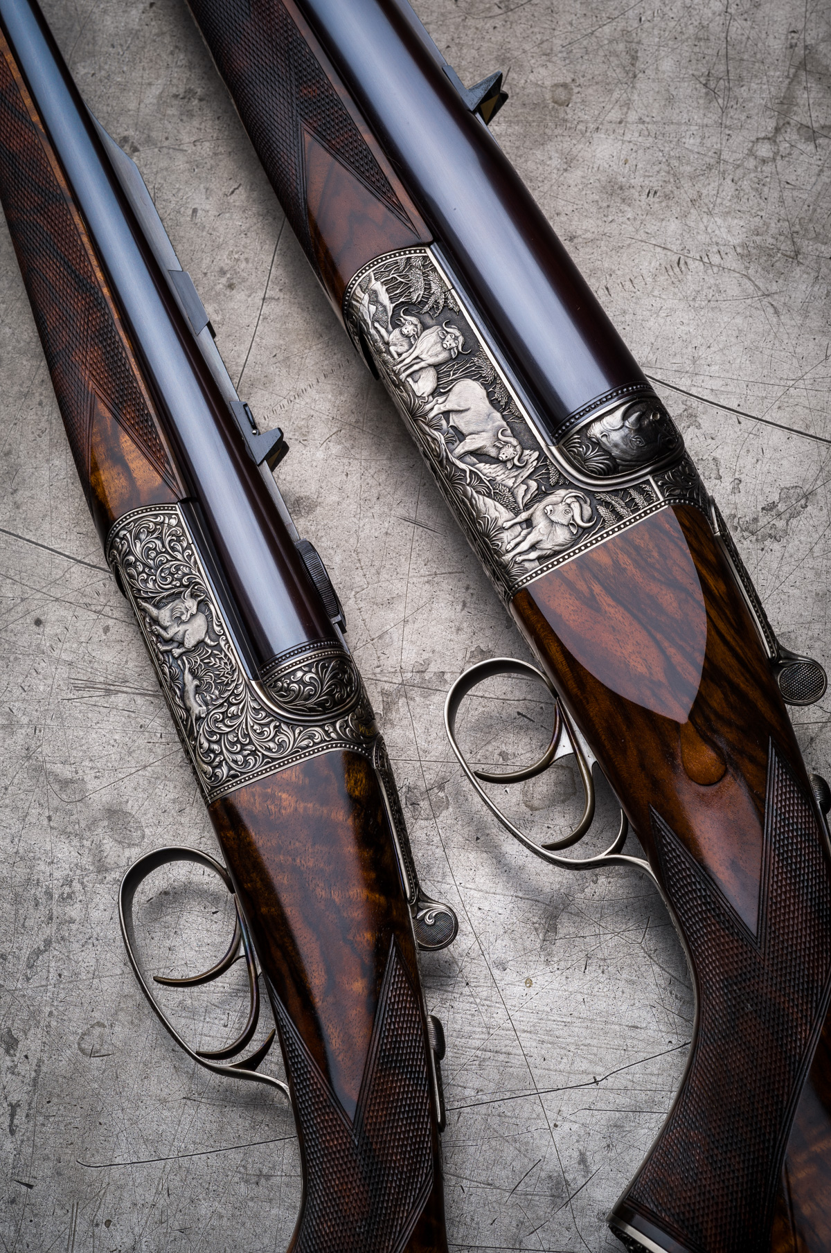 Westley Richards Droplocks in .600 and .243.