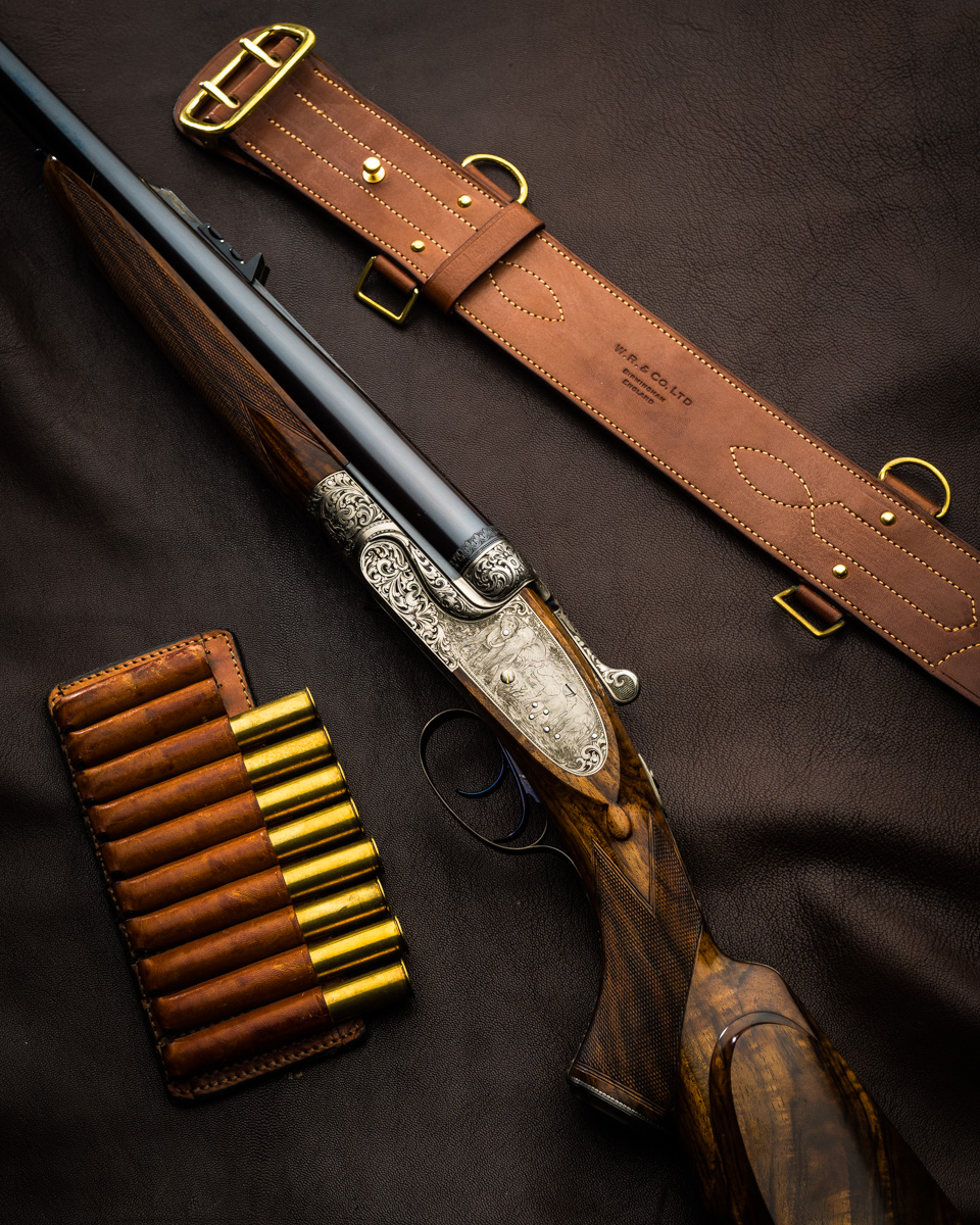 For the Big Game Hunter, A Great Value Sidelock .470 Double Rifle.