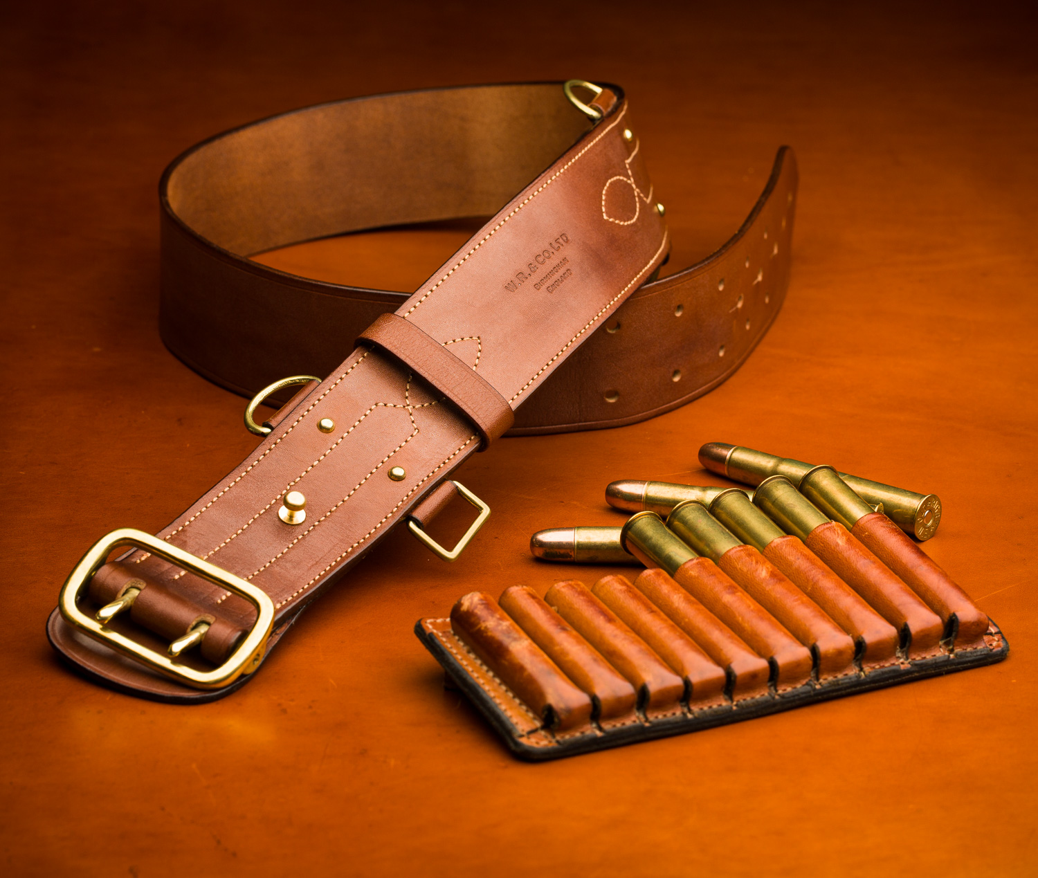 Utilising the Westley Richards Leather Shop's Bespoke Ability.