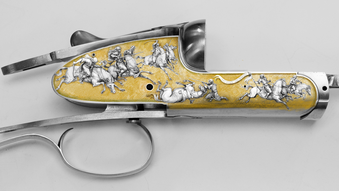 Westley Richards Exhibition Projects - The Next Paul Lantuch Engraved Guns in Design.