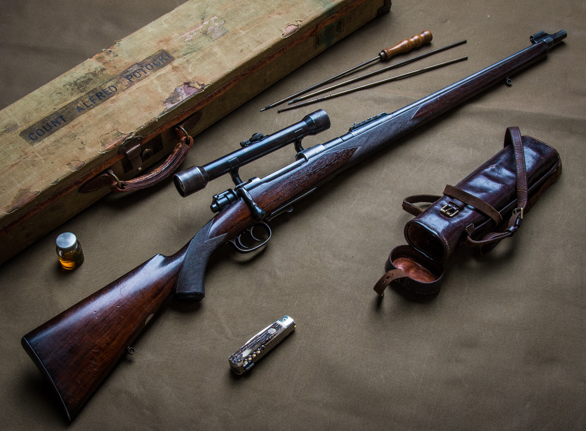 Count Alfred Potocki's Westley Richards .318 Carbine.