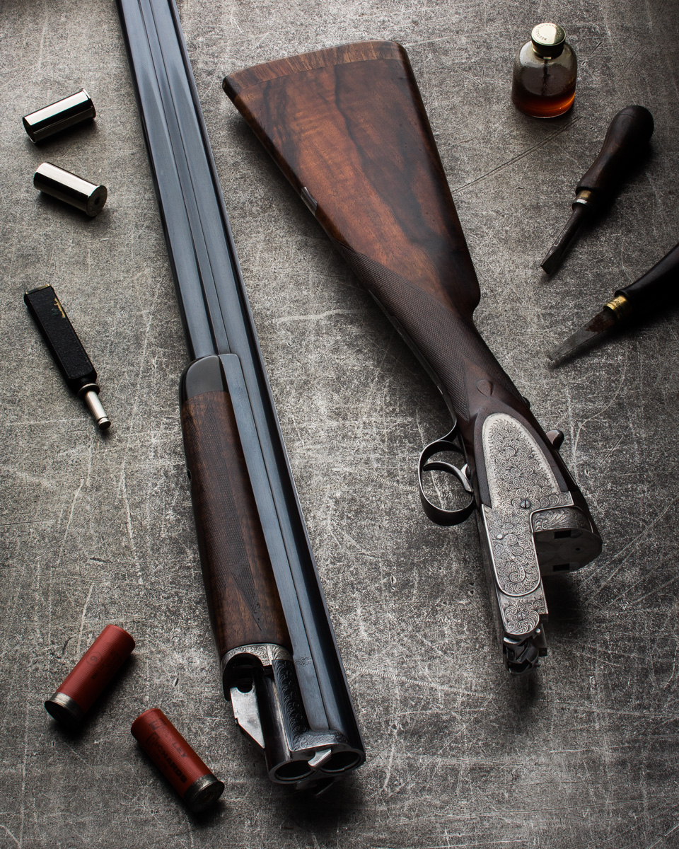 A Vintage Westley Richards 'Ovundo' 12g Shotgun.