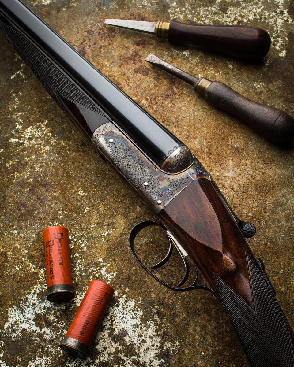 A Used Westley Richards 12g, 28" Heronshaw Model Game Gun.