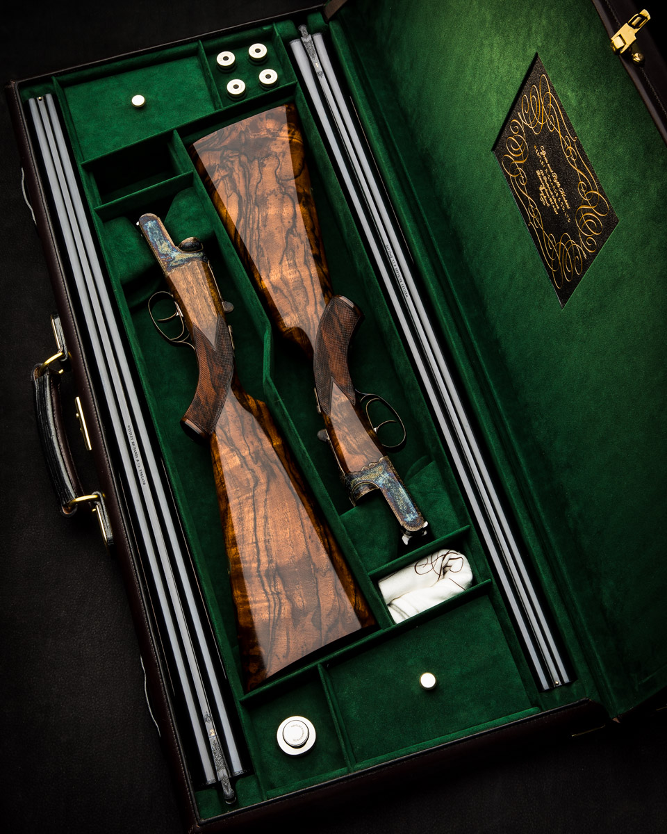 Westley Richards Pair 16g Hand Detachable Lock Shotguns