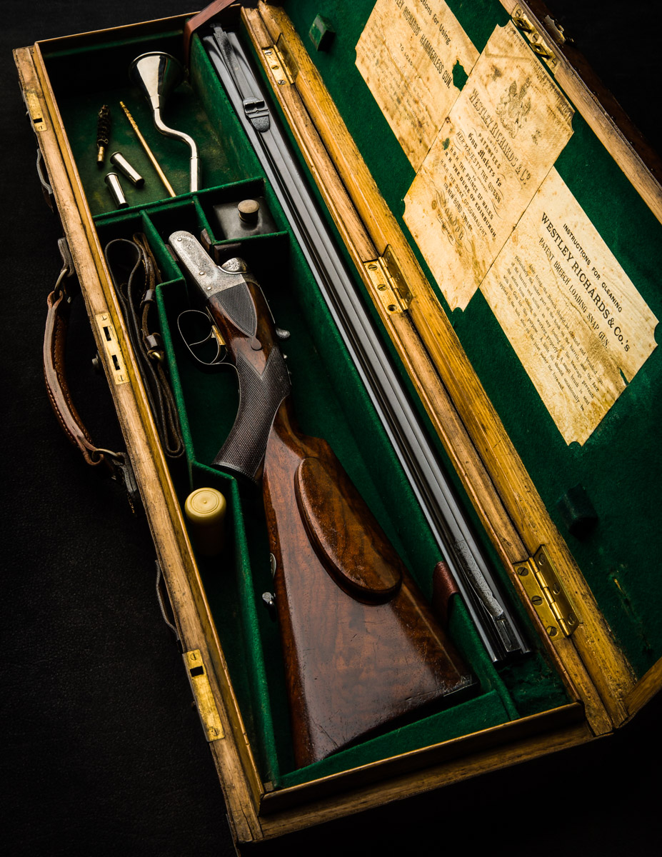 Vintage Westley Richards .303 Fixed Lock Double Rifle