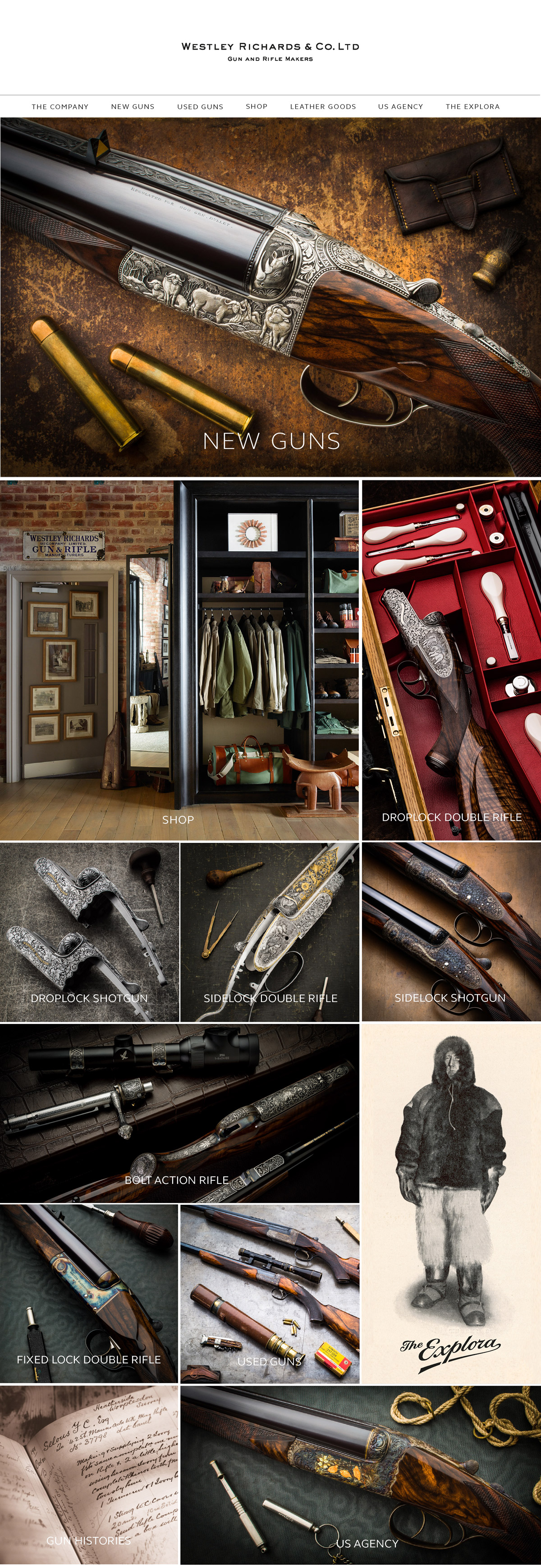 New Westley Richards Website Launch