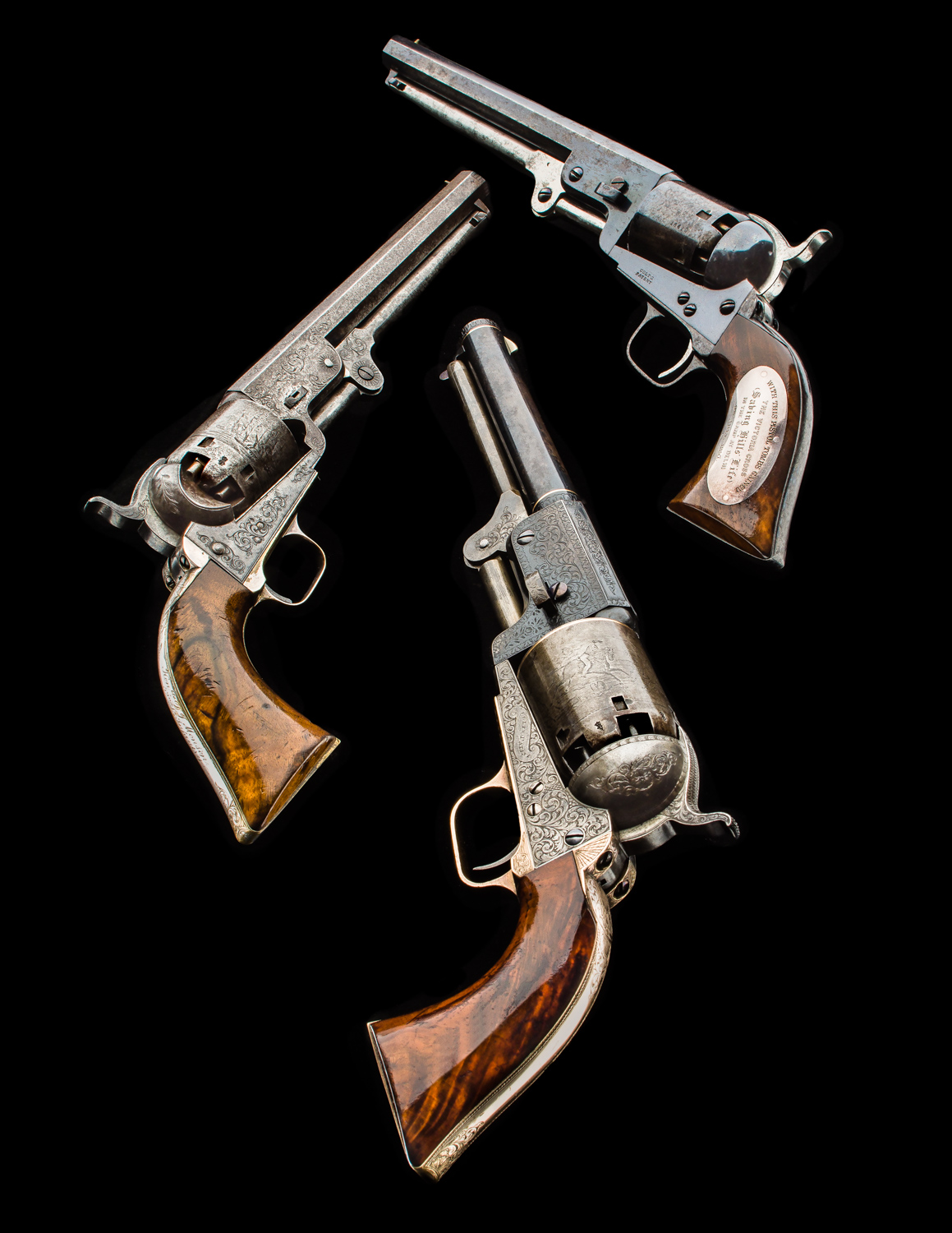 A Trio Of Rare Colt Revolvers