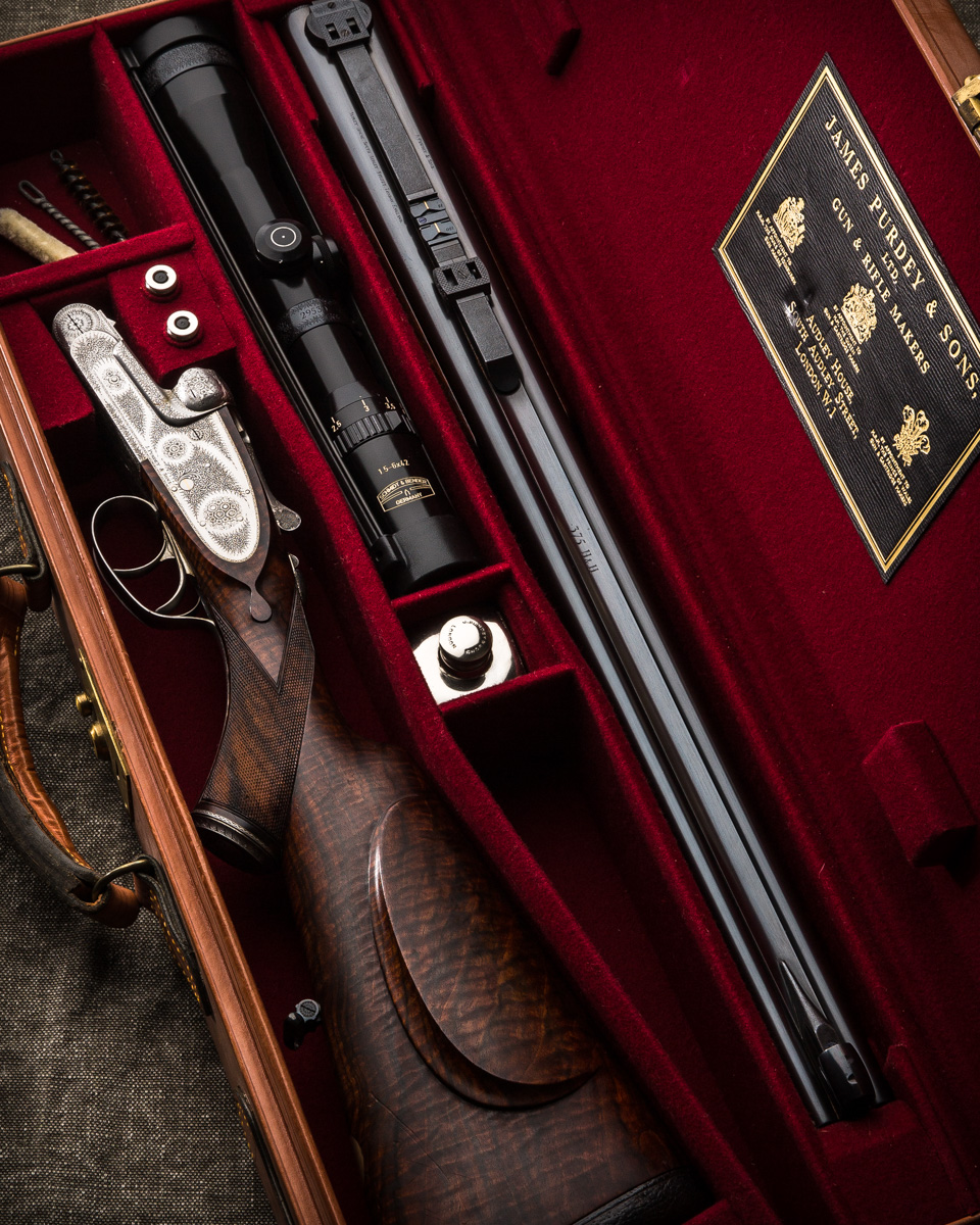 A Lovely Pre-owned J. Purdey & Sons .375 Double Rifle