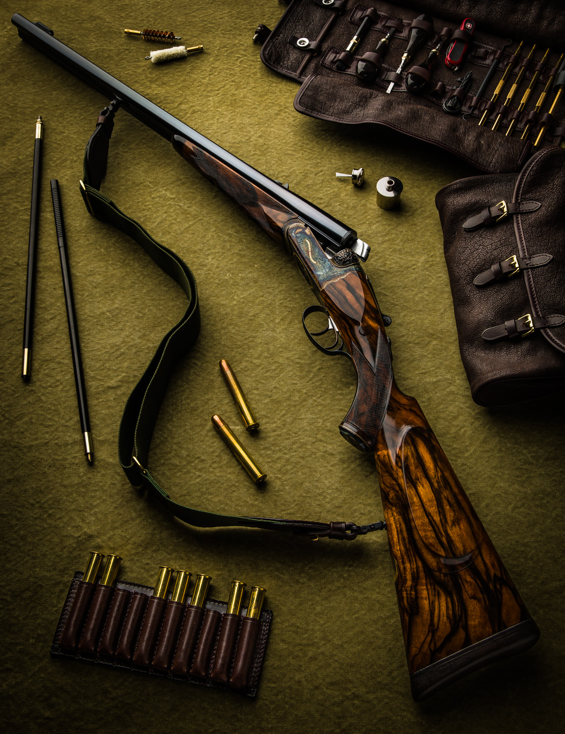 New Westley Richards 'Heavy' .500 3" Droplock Double Rifle