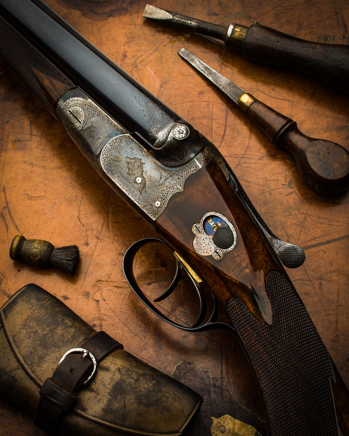 Pretty W.W.Greener Double Rifle