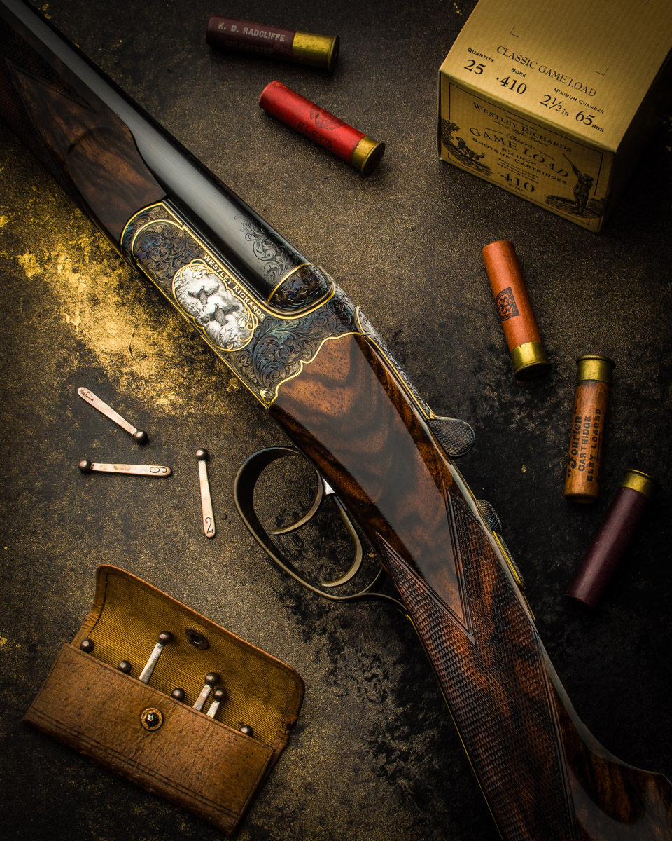 Exquisite Westley Richards .410 Droplock