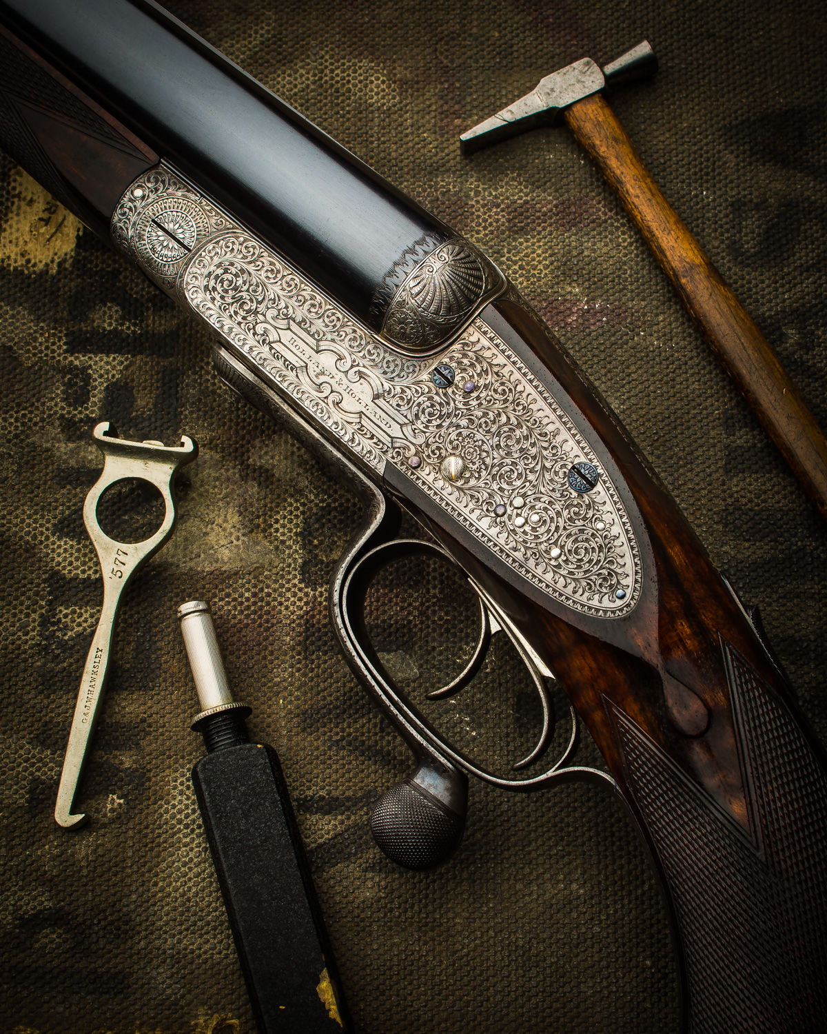 Holland & Holland .577 Black Powder Double Rifle