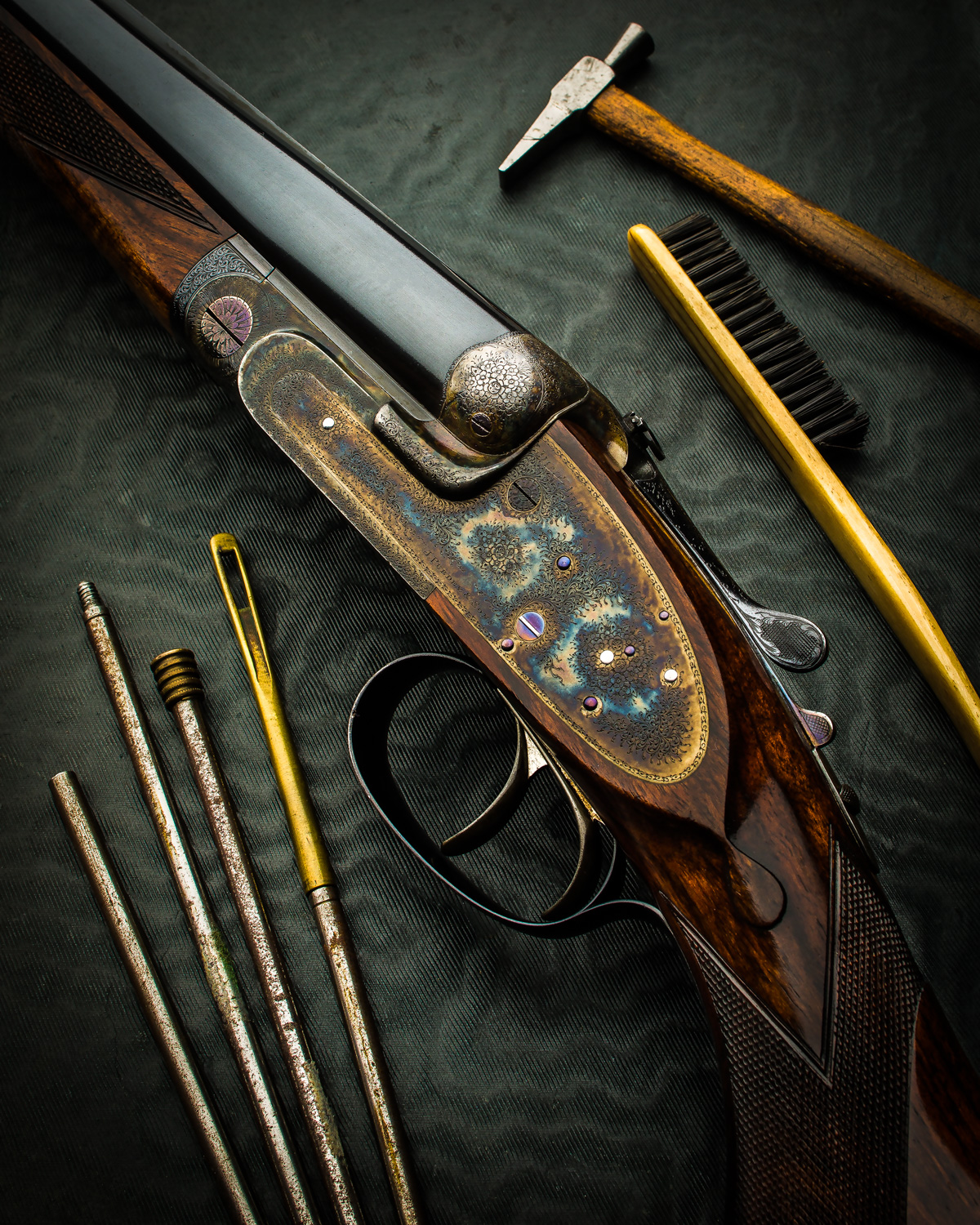 A Superb Purdey .246 Double Rifle.