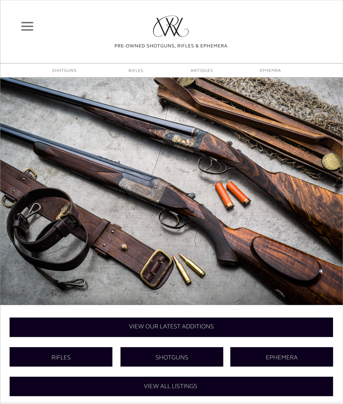 Westley Richards 'Used Gun' Service