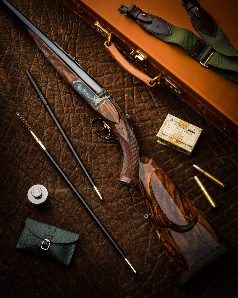 New Westley Richards .425 Droplock Double Rifle