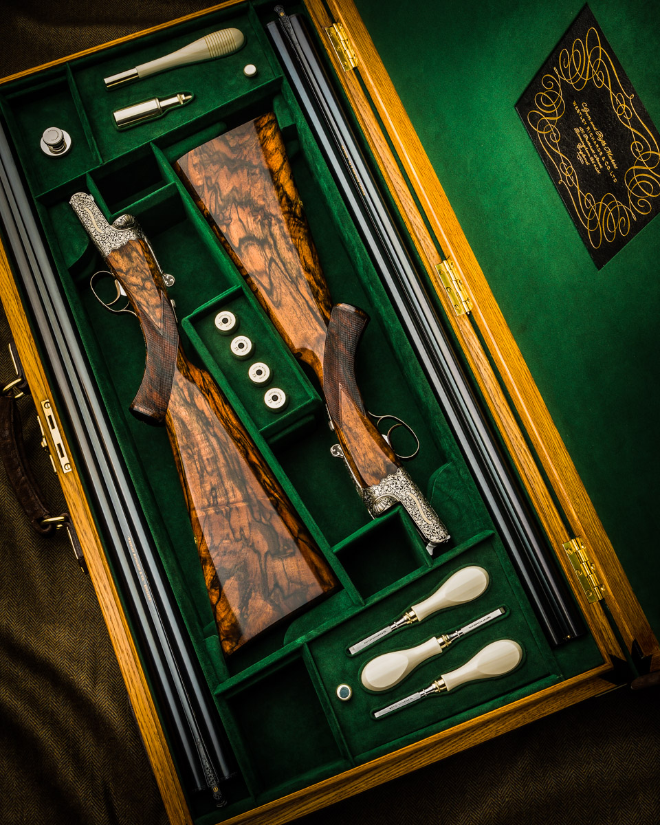 New Westley Richards 'Modéle de Luxe' 12g Pair