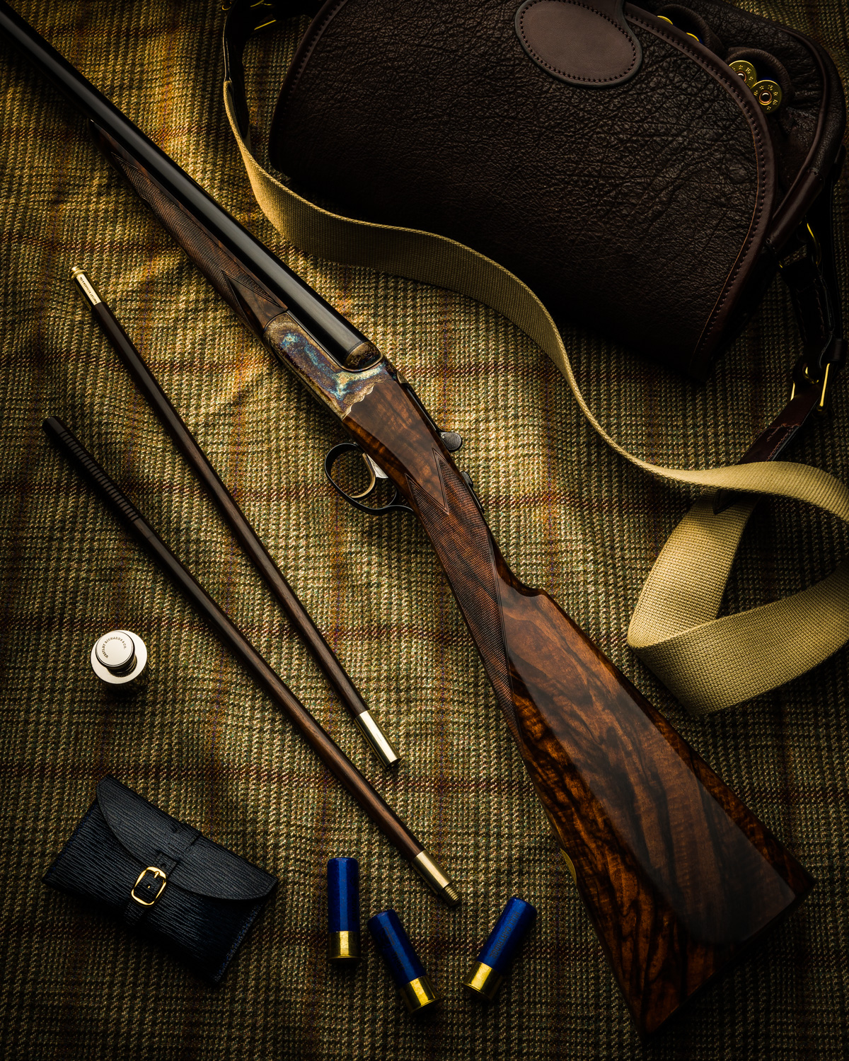 Beautiful New Westley Richards 16g Droplock Shotgun