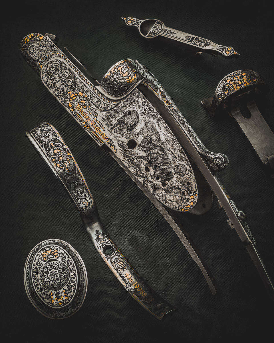 Exceptional Westley Richards .375 Sidelock Double Rifle