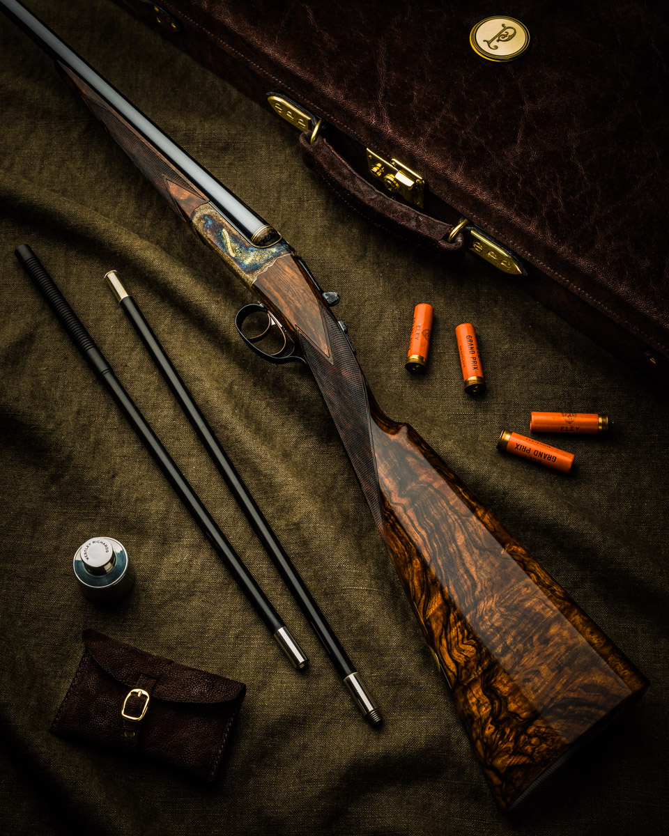 A New 'English' Westley Richards 28 Bore Droplock Shotgun