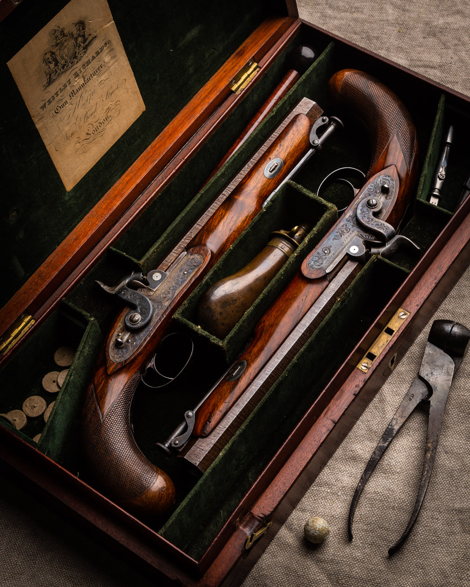 Pair of Westley Richards 16g Holster Pistols