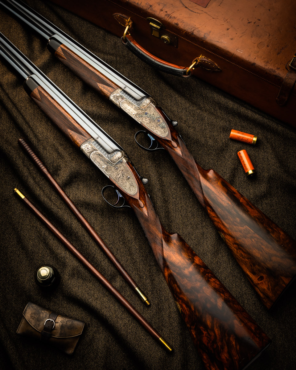 A Lovely Pair Of Vintage Westley Richards 12g 'Ovundo'