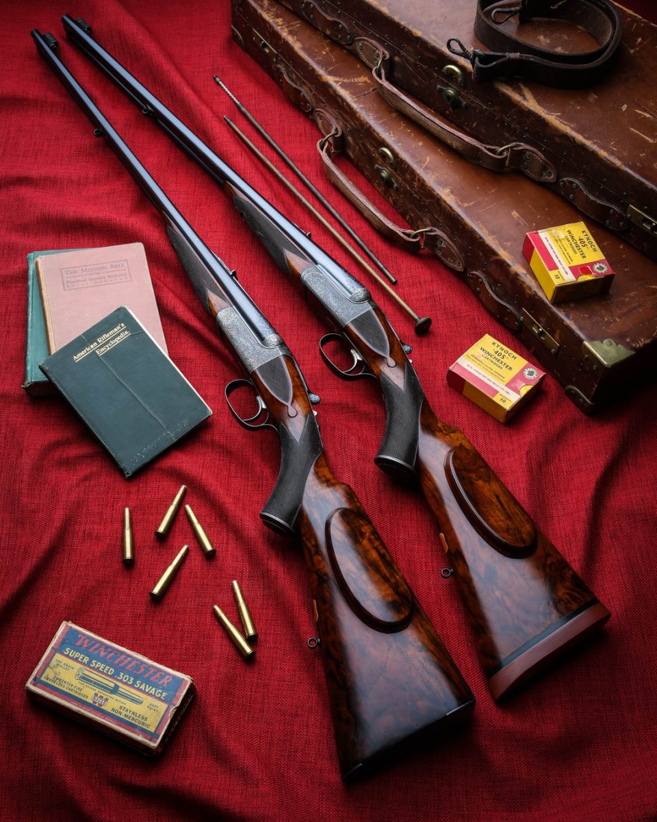 Two of Westley Richards Best Double Rifles