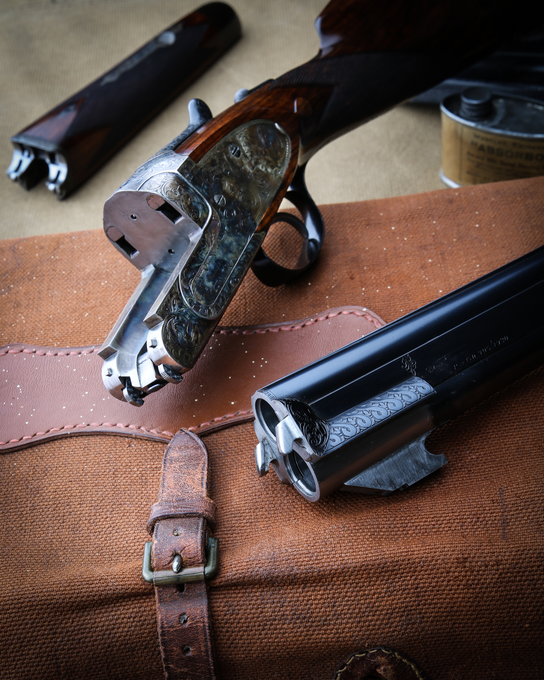 Westley Richards - Gun Cleaning Mat Roll. / The Explora - Premier Online  Field Sports & Gun Journal