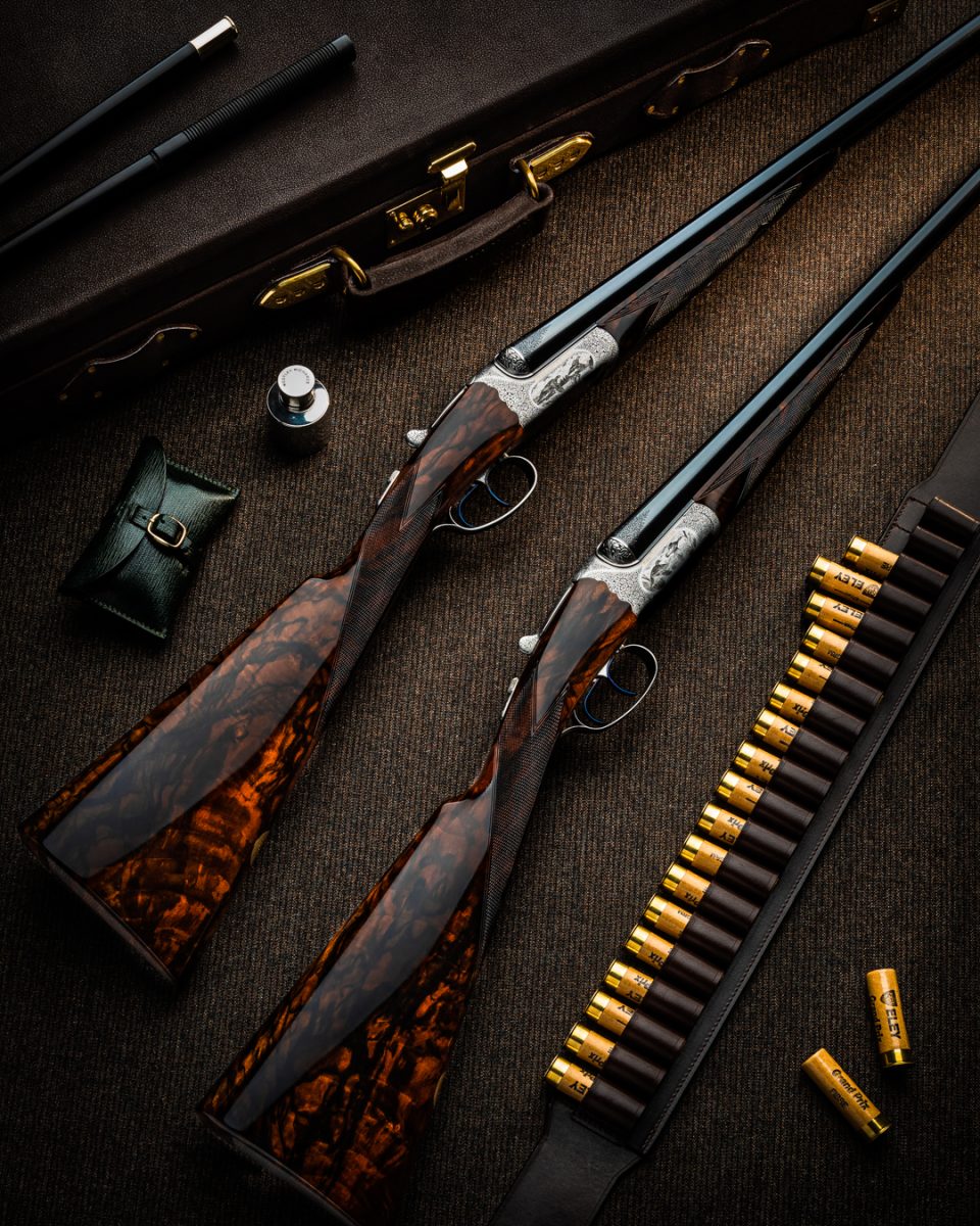 Pair of Westley Richards 20 Bore 'American' Game Guns