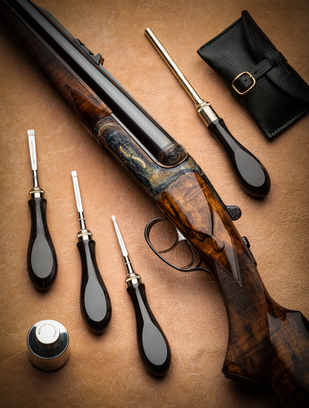 Westley Richards - Gun Cleaning Mat Roll. / The Explora - Premier Online  Field Sports & Gun Journal