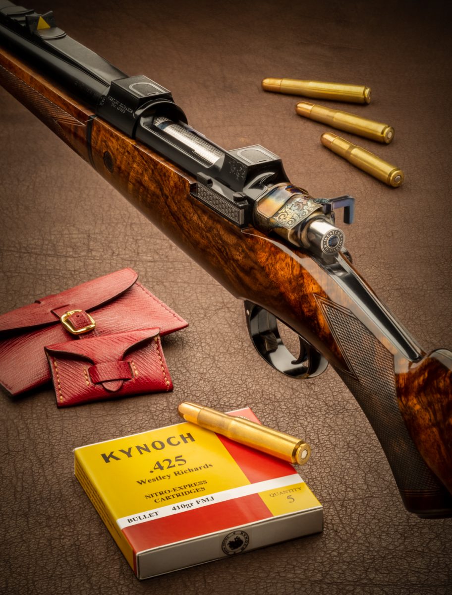 A New Flush Magazine .425 Westley Richards Take Down Rifle